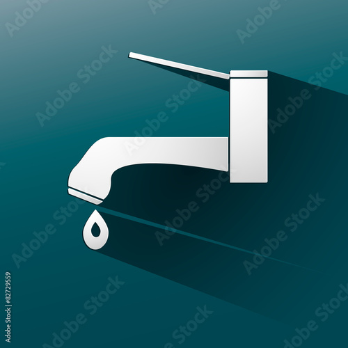 Water tap icon