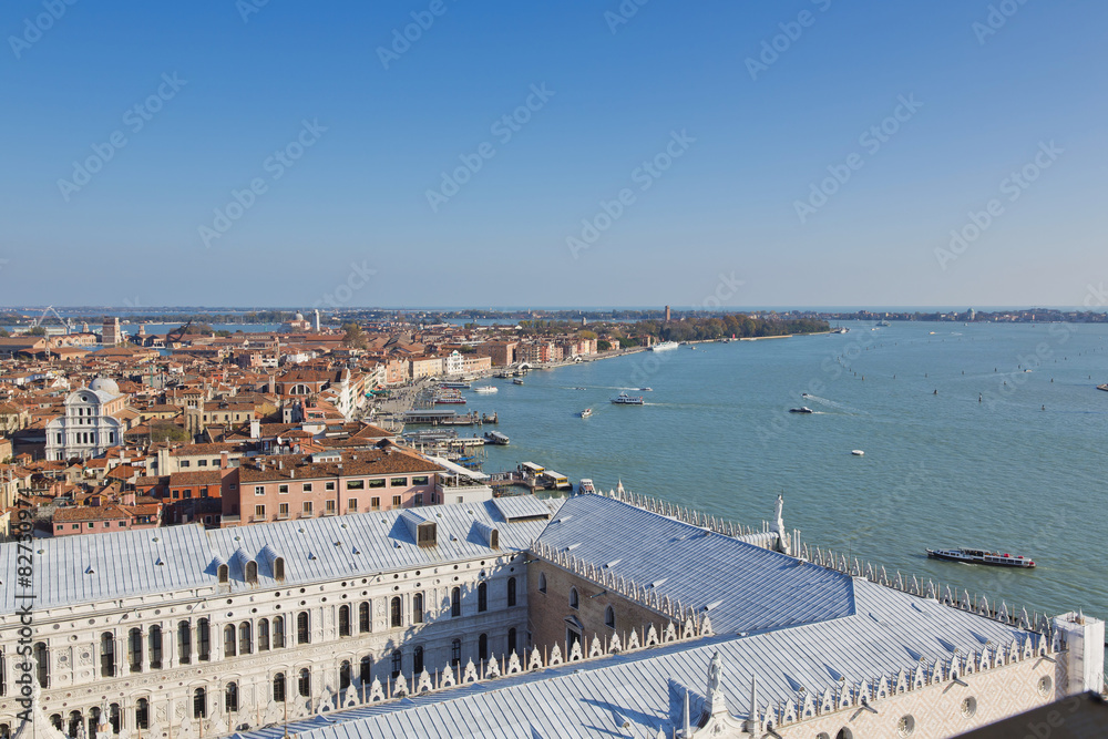 A view of Venice from the campanile of San Marco