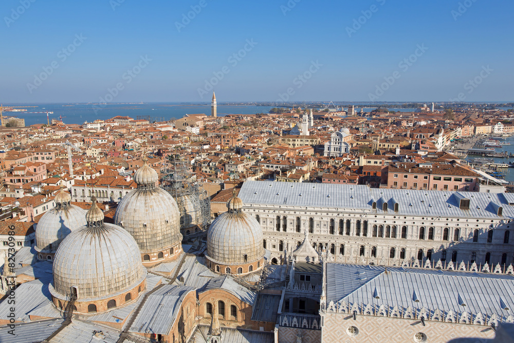 A view of Venice from the campanile of San Marco