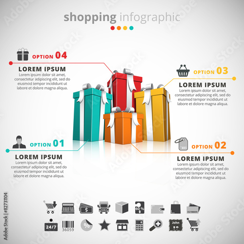 Shopping Infographic