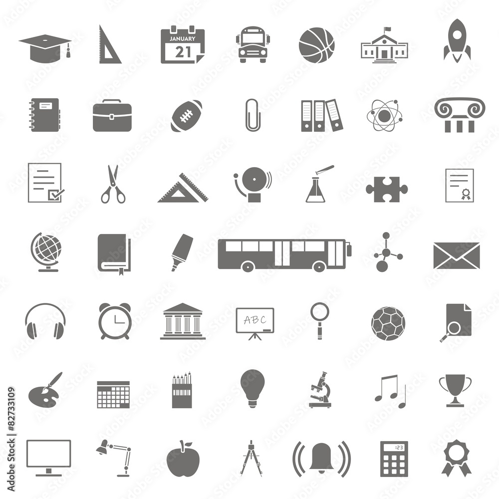 48 iconos sobre educación FB 48 iconos sobre educación FB