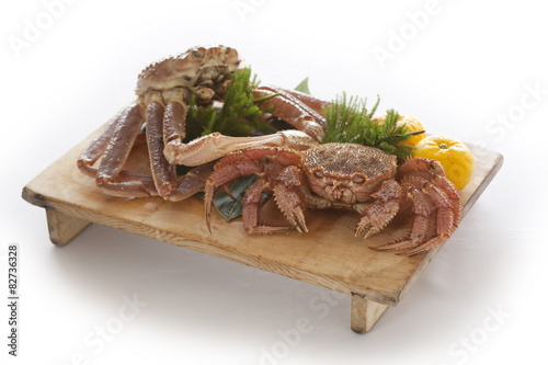 Hokkaido crab and hair crab photo