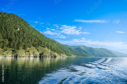 Baikal lake coast