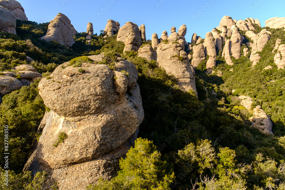 Panoramic in Montserrat