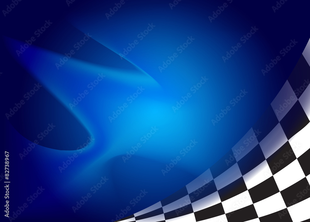 Obraz premium race flag background vector illustration