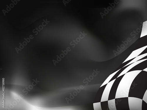 race flag  background vector illustration