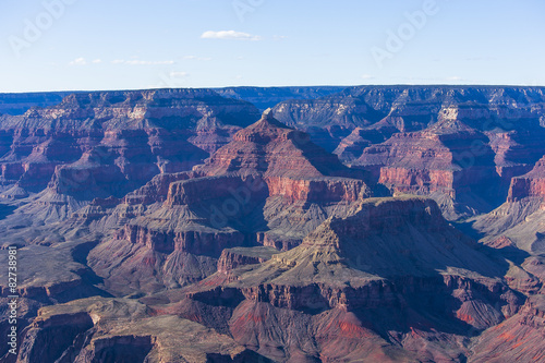 Canvas Print Colorado grand canyon, from south rim, Arizona