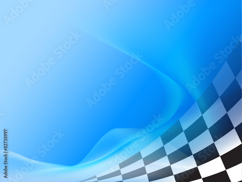 race flag  background vector illustration