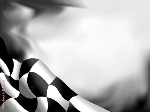 race flag  background vector illustration