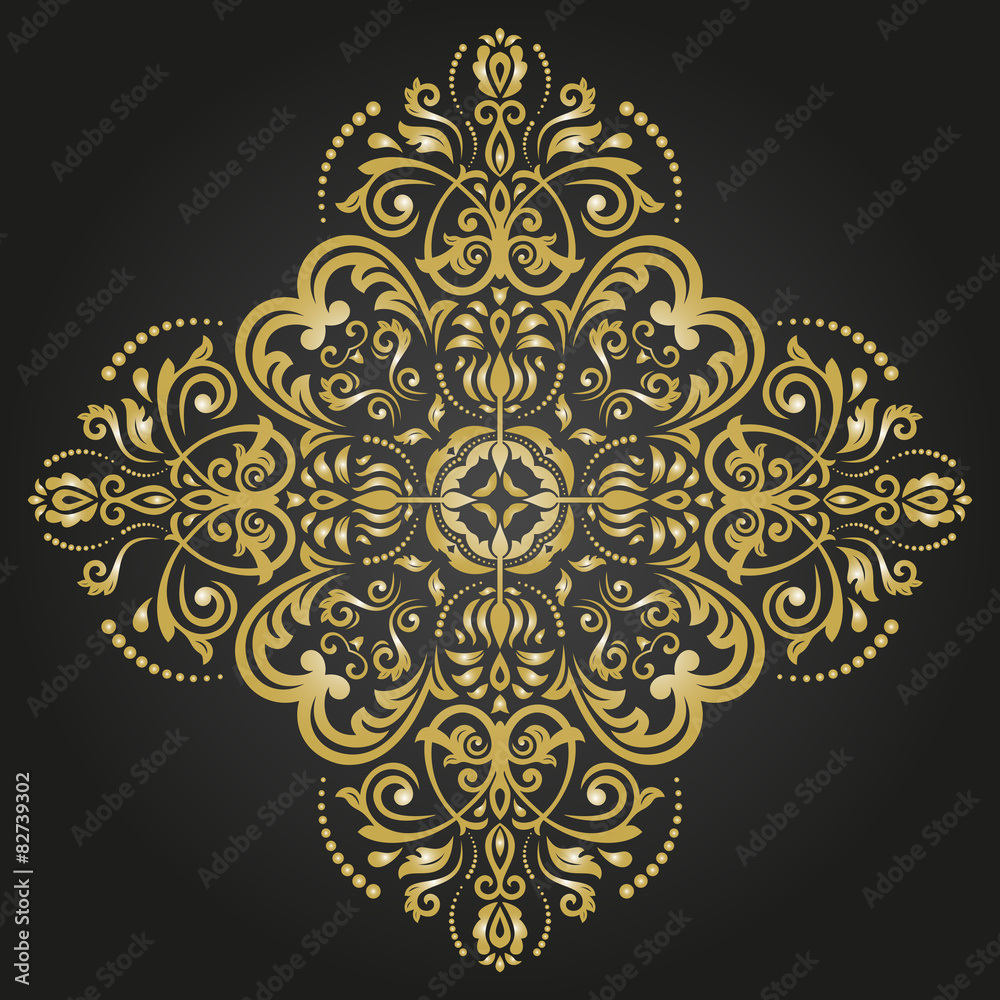 Orient Abstract Vector Pattern Orient Abstract Vector Pattern