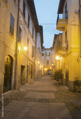 Arquata Scrivia (Italy) by night