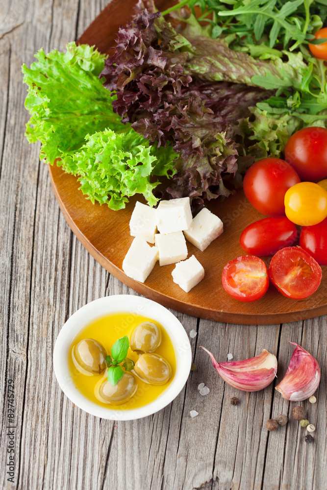 Fresh summer salad