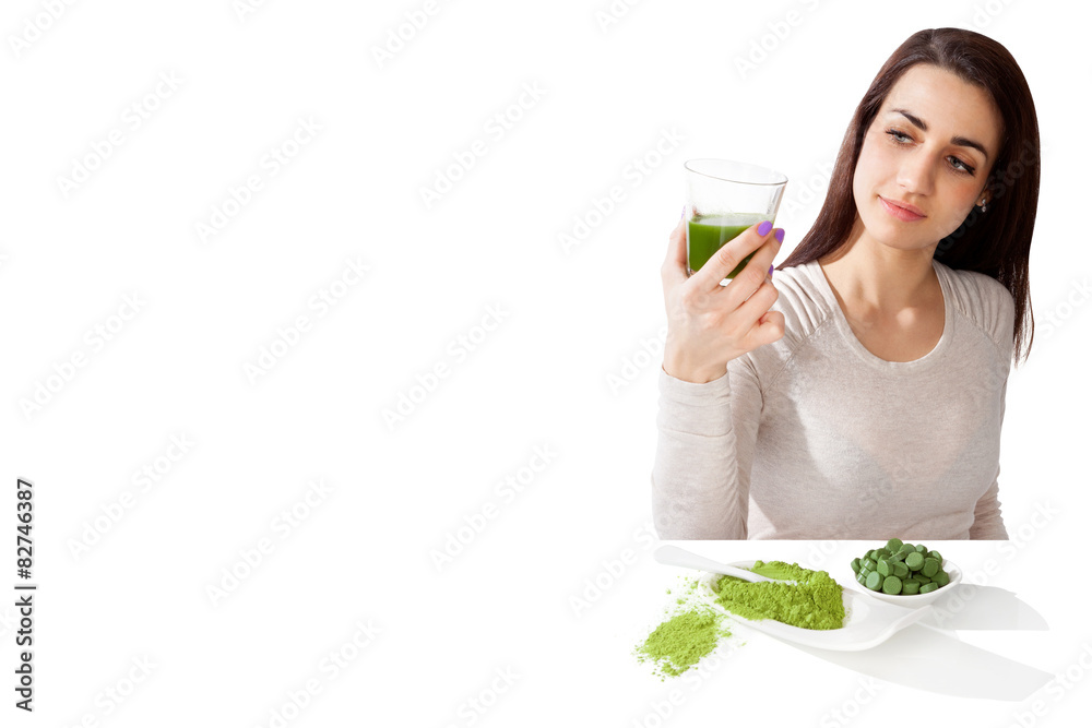 Beautiful girl detox.