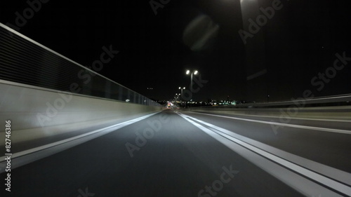 Hyperlapsing through Tokyo industrial illuminations.
