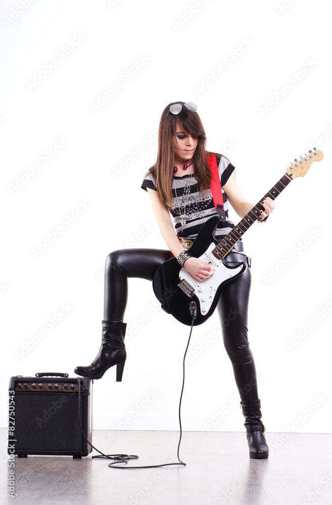 Fototapeta premium guitar player