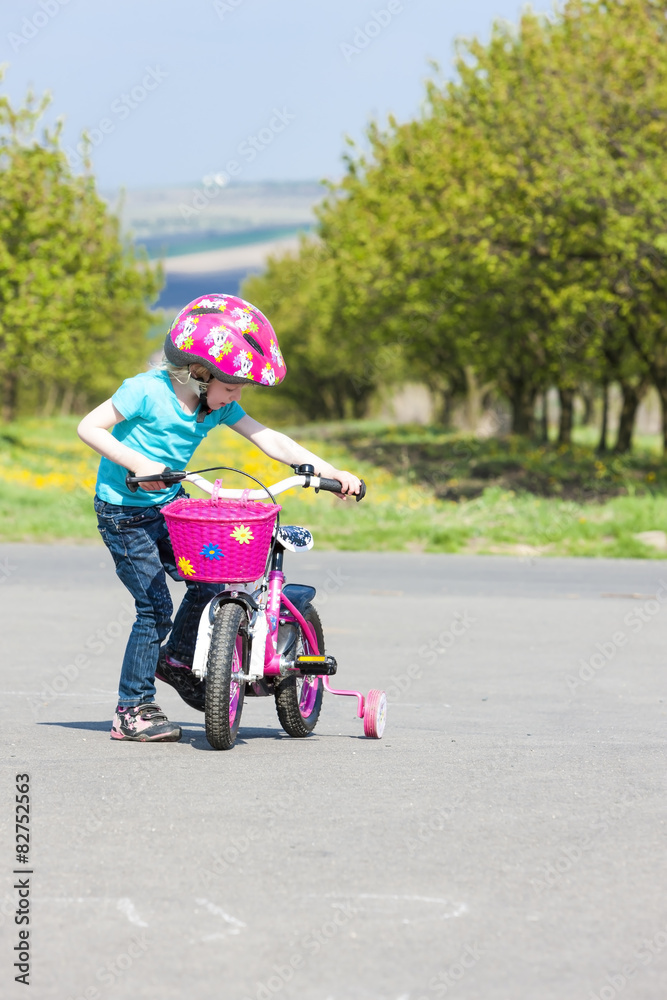 Obraz premium little biker
