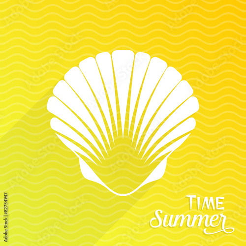 Scallop seashell