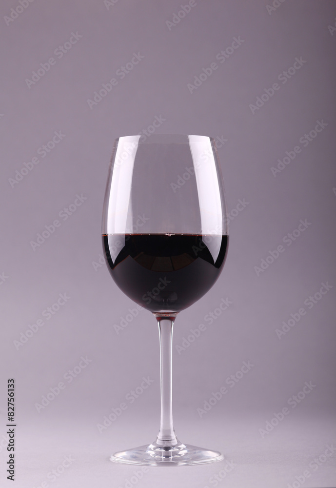 Glass of red wine Glass of red wine