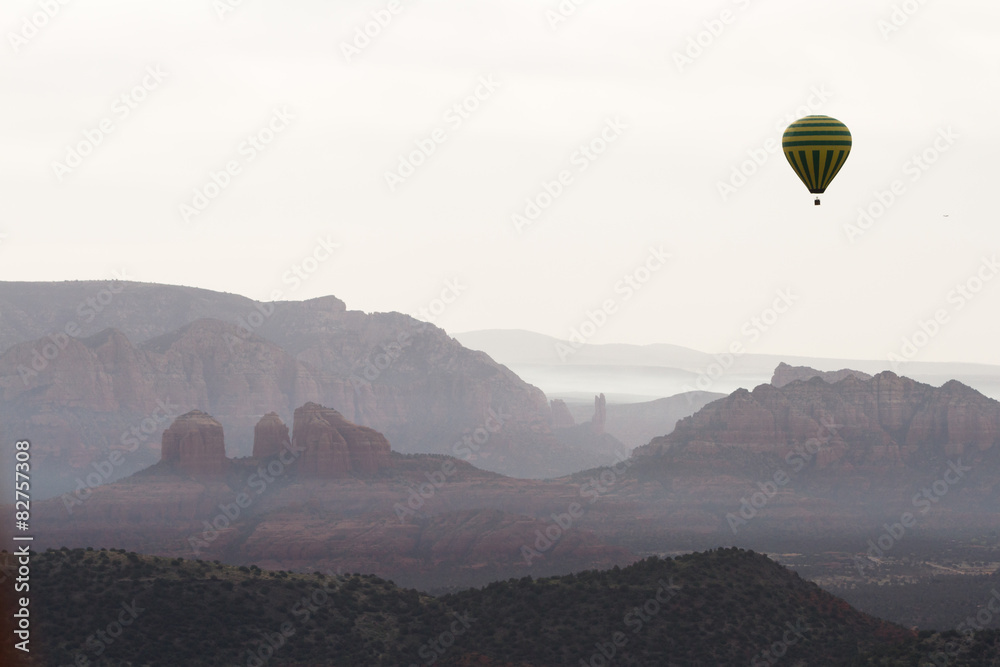 Hot air balloon ride in Sedona