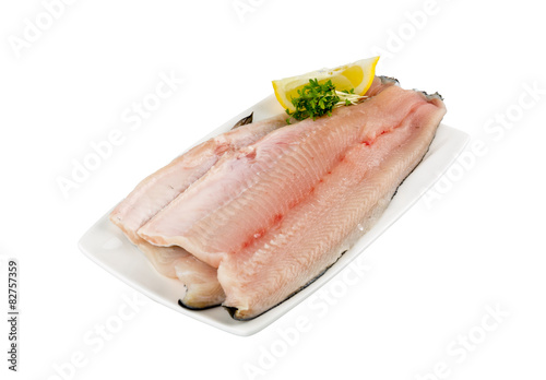 Trout fillet with skin, Forellenfilet mit Haut 