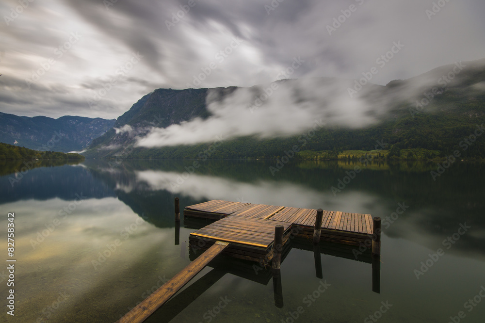 Fototapeta premium Julian Alps, lake Bohinj