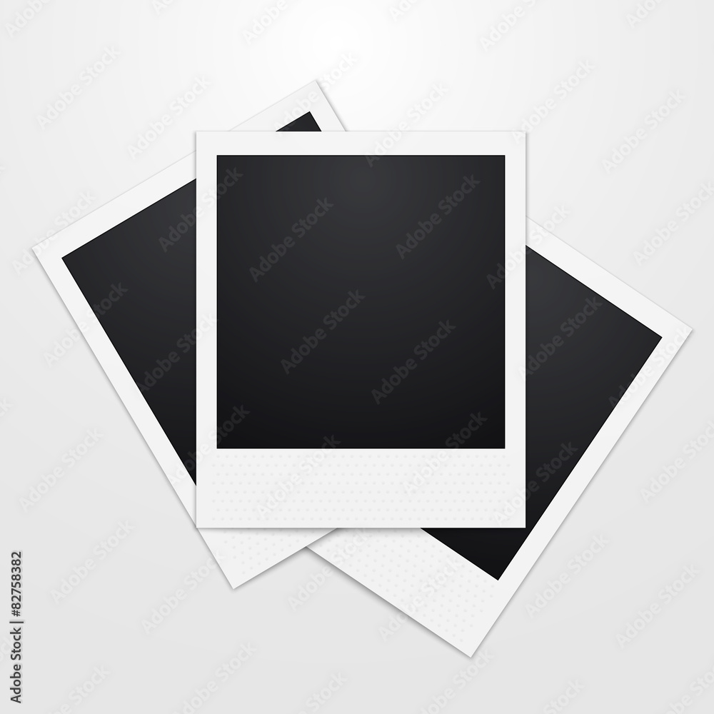 Vector illustration of a realistic instant Photo Vector illustration of a realistic instant Photo