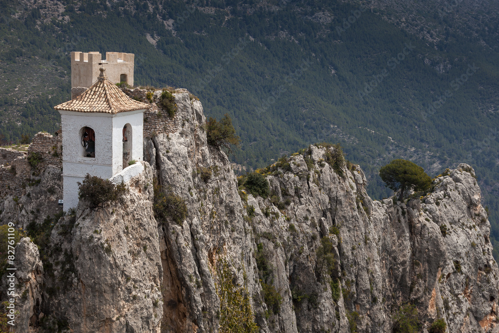 Guadalest Costa Blanca. Guadalest, the 'Eagle's Nest'