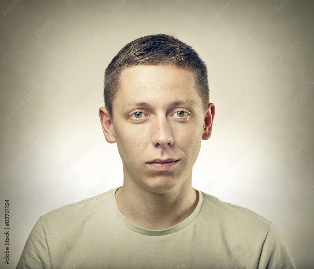 Obraz premium Young Man studio portrait.