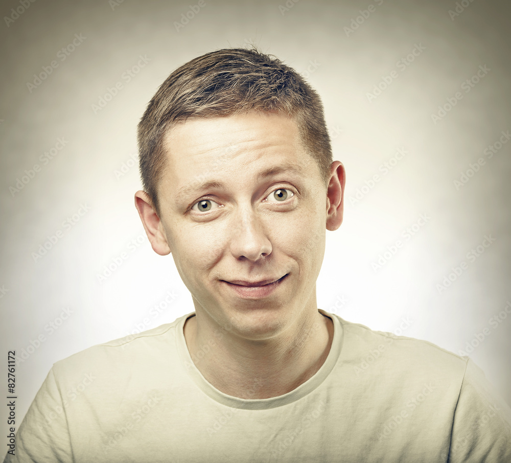 Obraz premium Young Man Smiling