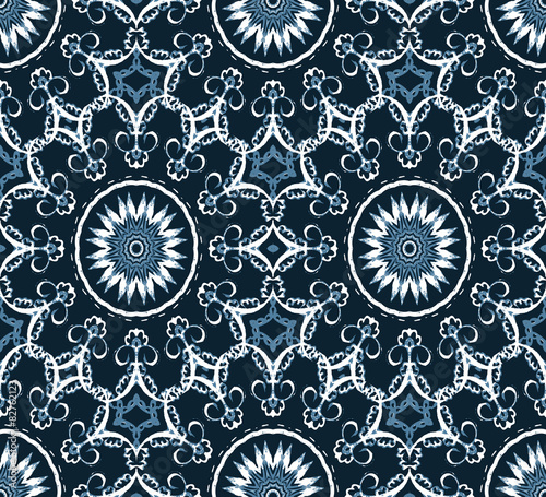 Seamless grunge pattern for textile