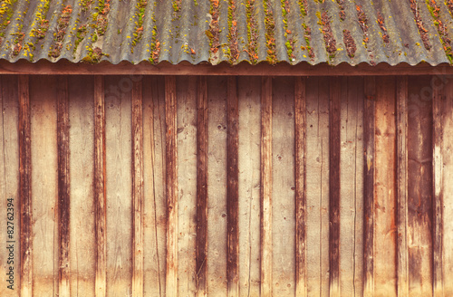 Wooden Plank Wall