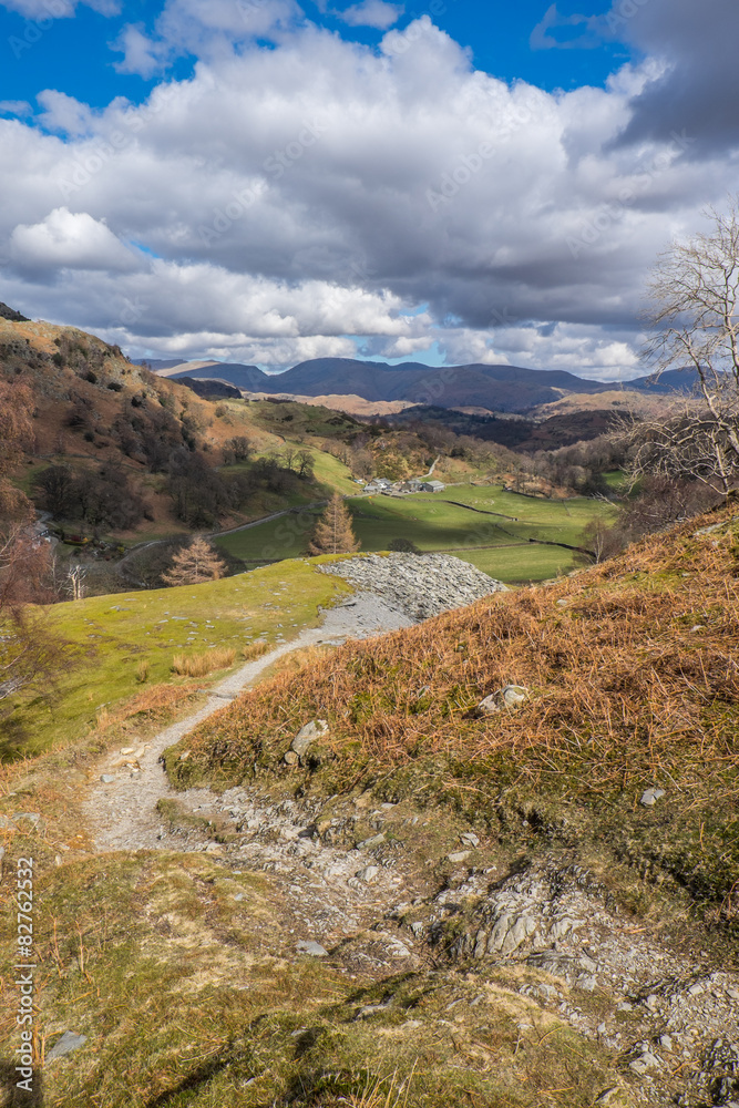 Tilberthwaite Cumbria, English Lake District Tilberthwaite Cumbria, English Lake District