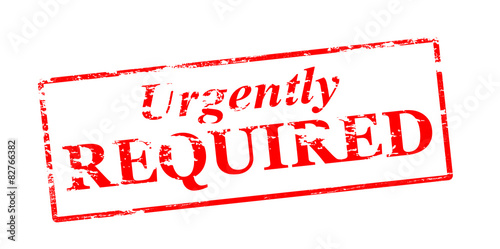 Urgently required