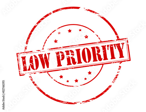 Low priority