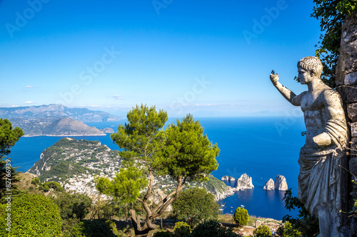 Capri island in  Italy photo