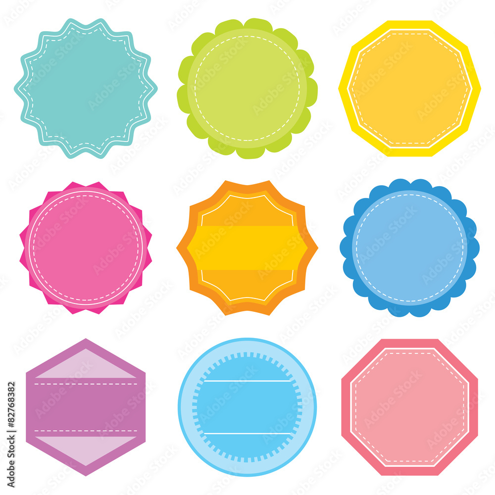 Colorful Label Colorful Label
