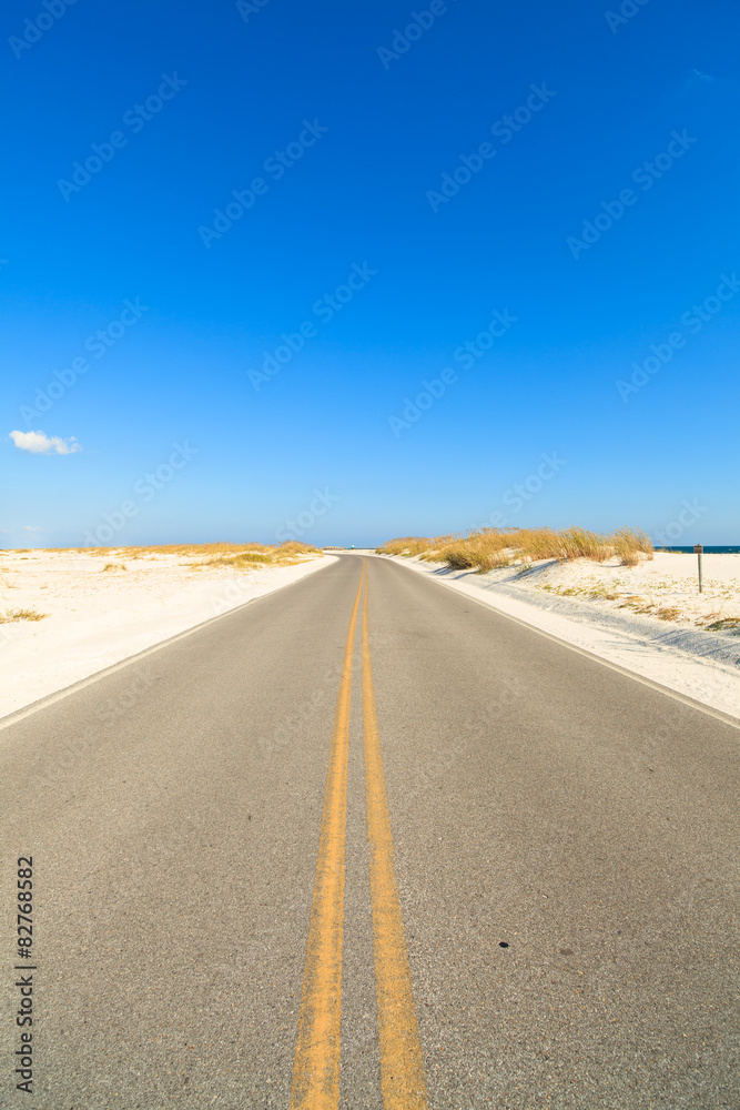 Naklejka premium Beautiful beach