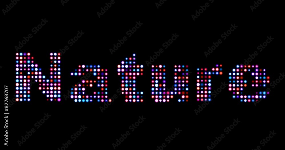 Nature led text Nature led text