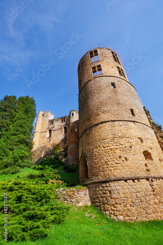 Tower of Beaufort castle in Luxembourg  © Sergey Novikov