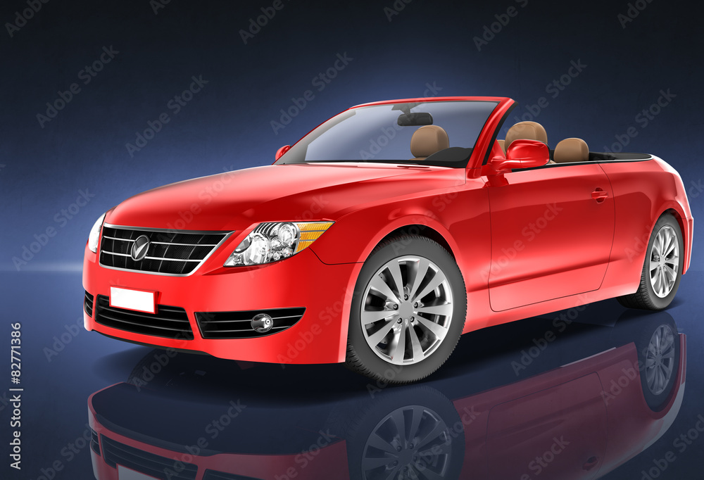 Naklejka premium Car Automobile Contemporary Drive Driving Vehicle Transportation