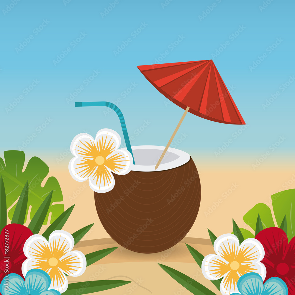 Fototapeta premium Summer design.