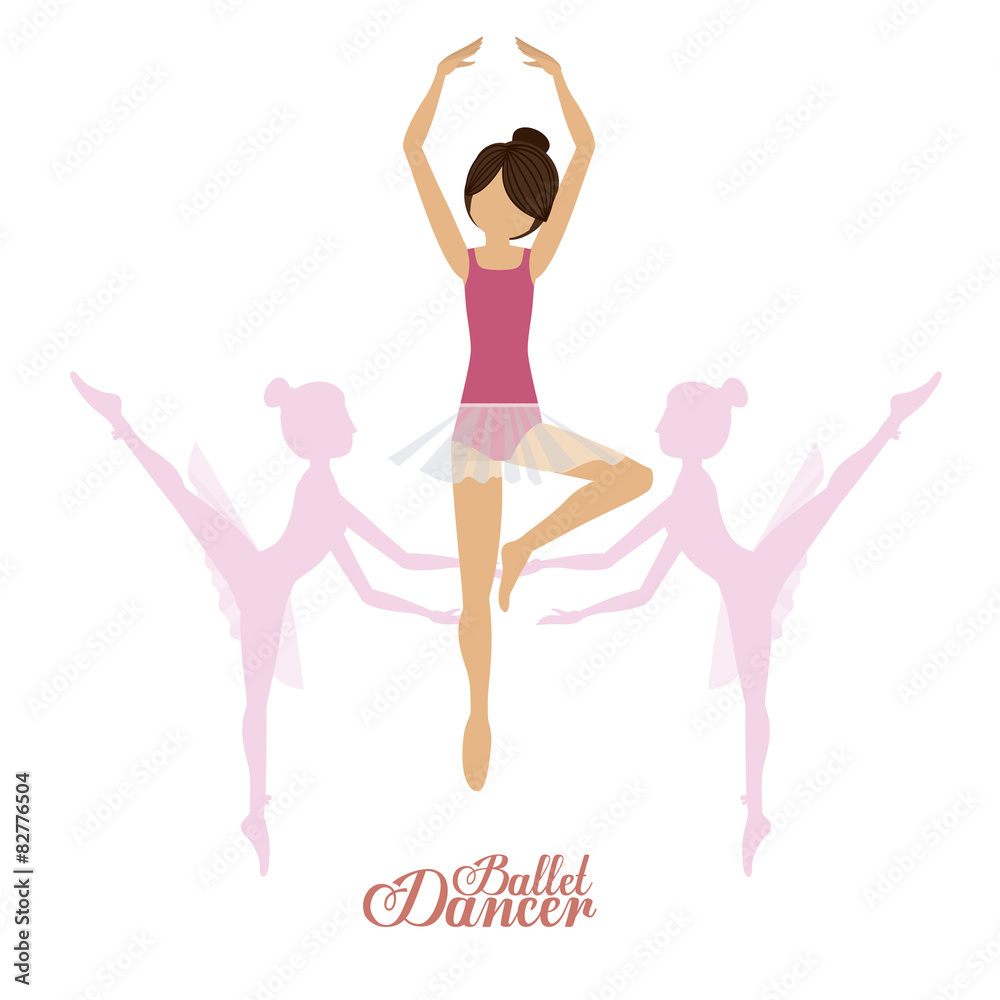 Ballet dance design Ballet dance design