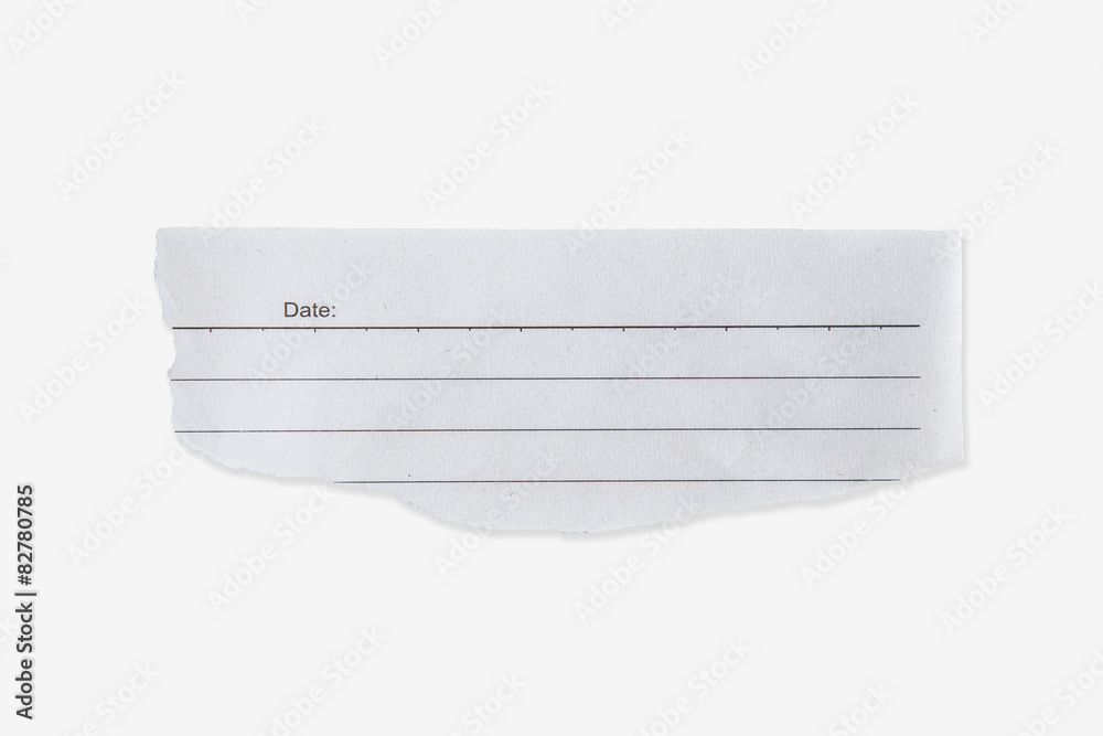 white torn paper on isolate white background. white torn paper on isolate white background.