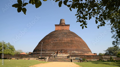Jethawanaramaya Dagoba in Anuradhapura, Sri Lanka photo