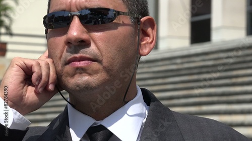 Man in Business Suit, CIA, FBI Agent