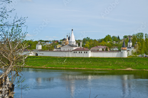 Brick Church in Russia photo