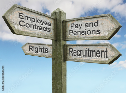 HR/ Recruitment Signpost Concept