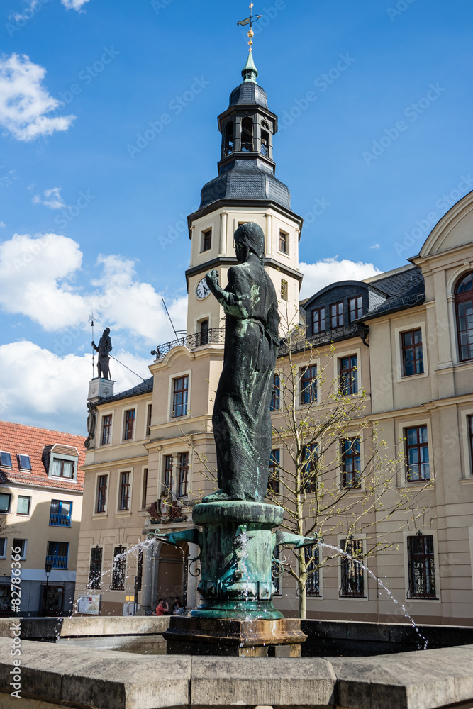 Fototapeta premium Rathaus in Crimmitschau