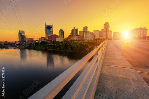 Nashville at Sunset photo