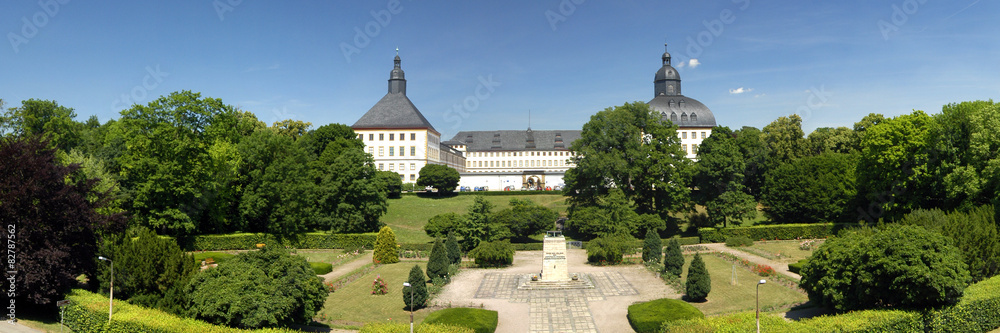 Panoramafoto Schloss Friedenstein in Gotha